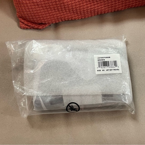 MICHAEL Michael Kors Large Double Zip Wristlet - Jet Set Travel brown - Picture 5 of 5